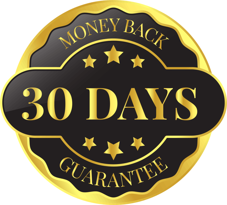 30 day money back guarantee 